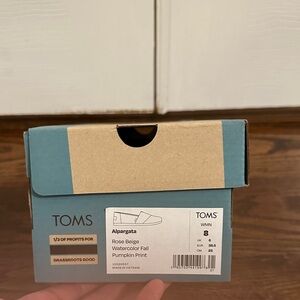 TOMS Alpargata in Rose Beige and Pumpkin Print